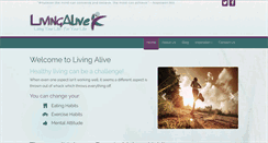 Desktop Screenshot of livingalive.net